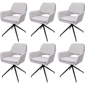 MCW Chaise de salle à manger -N74 (lot de 6)