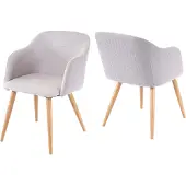 MCW Chaise de salle à manger -D71 (lot de 2)