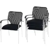 MCW Chaise visiteur Tucson (lot de 2)