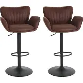 Mendler Tabourets de bar -M67 (lot de 2)