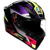 AGV K1 N Fastlap Casque Intégral Noir/Rose/Mauve S unisex