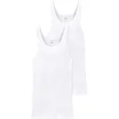 Schiesser Maillot de corps blanc