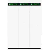 Leitz Étiquette de dos de classeur pour dossiers suspendus, 61 x 279 mm de long, large, grise, adaptée