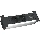 Bachmann KAPSA S 2xUTE 1xUSB Charger Strom 2,0m CEE7/7
