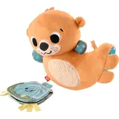 Fisher-Price 2 In 1 Sensimals Otter Swing Cushion Teddy Orange Enfants