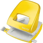 Leitz Perforateur de bureau NeXXt série 5008, métal, jaune