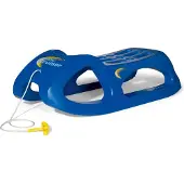Rolly Toys Kinderschlitten mit Stahlschienen, Kunststoffschlitten, mit Zugschnur