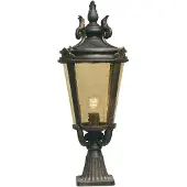 Elstead Lighting Lampadaire d'extérieur de style palais E27 60 W Baltimore Elstead