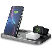 Veho DS-7 station de recharge sans fil avec veilleuse LED