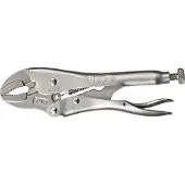 Irwin Tools Pince-étau à mâchoire courbe 175 mm - IRWIN - 7WR - Ouverture à gâchette - Capacité 38 mm