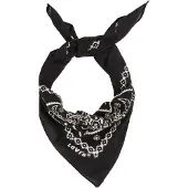 Levis Accessories Foulard noir / blanc cassé