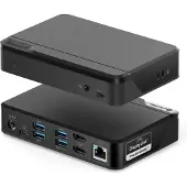 Alogic DUTHDPR Docking Station Universal Twin HD USB-C & USB-A 85W