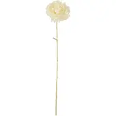 J-Line Pivoine artificielle blanc