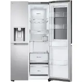 LG GSXE90BSAD Réfrigérateur Américain avec InstaView 628 L Classe D - Inox
