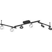 Eglo Lumière LED noire de plafond Cardillio 1 160 cm