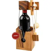 Philos Puzzle bouteille en bois de samena