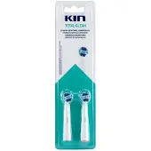 Kin Têtes de brosses électriques universelles Total Clean - Lot de 2