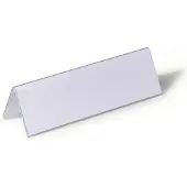 Durable 805219 boite de 25 porte-noms de table 61 x 210 mm 496408