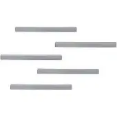 Durable Cadre magnétique Rail DURAFIX, l. 210 x H 17 mm, autocollant, aspect sans bulle, argent