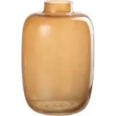 J-Line Vase rita verre orange small