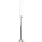 J-Line Chandelier moira verre transparent small