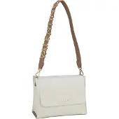 Valentino Sac à bandoulière 'Alexia' marron / blanc