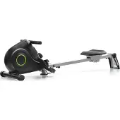 Zipro Rameur Nix – Rameur pliable pour la maison Système de résistance magnétique silencieux Compact et compatible avec les applications FitShow – Idéal pour les débutants