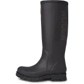 Woden Bottes en caoutchouc noir
