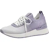 Tamaris Baskets basses violet clair / blanc