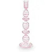 Pip studio Chandelier Pip Studio Glass Swirl Large Pink 28cm