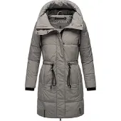 NAVAHOO Manteau d’hiver 'Zuckertatze XIV' gris
