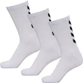 Hummel Chaussettes de sport 'Fundamental' noir / blanc