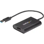 StarTech.com USB32DPES2 Adaptateur USB 3.0 vers 4K 30Hz et Carte graphique externe USB 3.0 vers 4K Noir