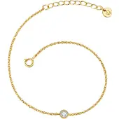 Glanzstücke Bracelet or / transparent