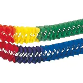 Papstar Girlande Rainbow 10 m, Mehrfarbig