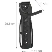 Relaxdays Jeu de 2 supports muraux pour vélo RD44540