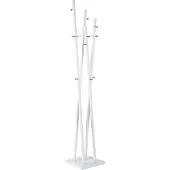 Haku Porte-manteau | 35 x 35 x 192 cm | Blanc