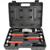 AWTOOLS set de marteaux en étain 7el. / étui noir