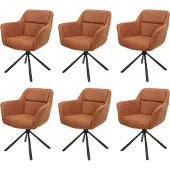 Mendler Chaise de salle à manger -K33 (lot de 6)