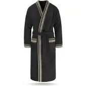 Normani Peignoir long sable / gris / noir