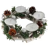 MCW Couronne de l'Avent -M12 avec bougies