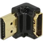DeLOCK Adaptateur HDMI A coudé vers le bas Adaptateur HDMI HDMI A femelle