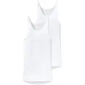 Schiesser Maillot de corps blanc