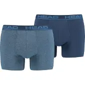 Head Caleçons Homme Caleçon Paquet de 2 Basic Boxer 2P homme - Bleu - EU L
