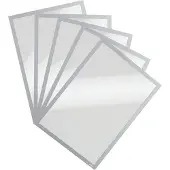 Durable Cadre d’affichage magnétique DURAFRAME MAGNETIC , format A4, argent-métallique, 5 p.