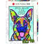 Heye puzzle 1000 pièces - Jolly Pets : Les chiens ne mentent jamais