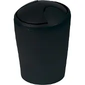 Spirella Move poubelle salle de bain - 21x15x15 cm - noir b00af894sq