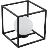Eglo Lampe de chemin solaire, noir/blanc (IP44)