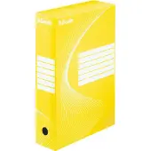 Esselte Boîte à fichiers 25 pcs Jaune 80 mm