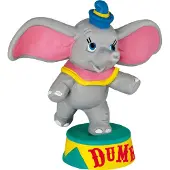 BULLYLAND Figurine Dumbo - - 7 cm - Gris et rose - Pour adulte et enfant à partir de 3 ans